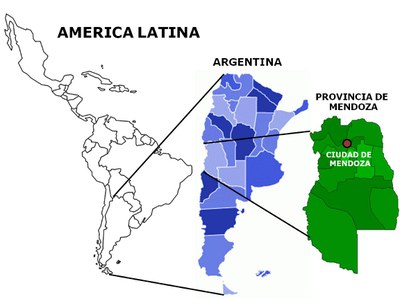 Mapa de Mendoza